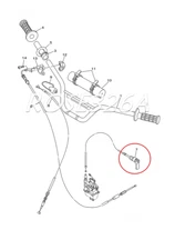 Starter Choke Cable For Yamaha TTR90 TTR90E 2000-2007