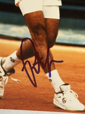 Pete Sampras Authentic Signed Autograph Auto 8x10 Tennis Photo