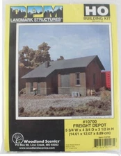 HO Scale Design Preservation Models 10700 Freight Depot Kit
