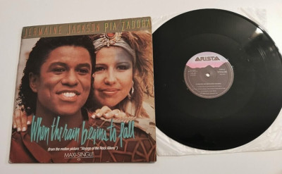 JERMAINE JACKSON PIA ZADORA When the rain begins to fall 12