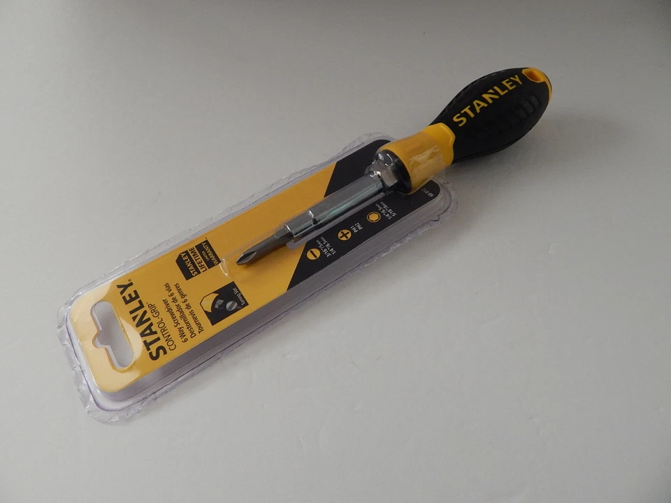 Stanley 68-012 Control-Grip 6 Way Screwdriver New - Image 3 of 4