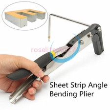 Manual Arc/Angle Bender Steel Plier Metal Sheet Strip Clamp Channel Letter Tool