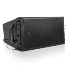 Sound Town Dual 8" 700W Powered ABS Line Array Speaker DSP Class-D ZETHUS-A28PW
