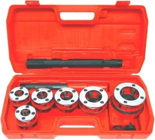 Cal-Hawk Ratchet Pipe Threader Kit, Size: 1/4", 3/8", 1/2", 3/4" and 1", #CZPT
