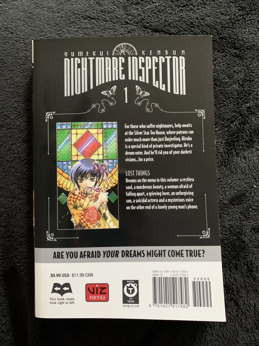 NIGHTMARE INSPECTOR: YUMEKUI KENBUN, VOL. 1 By Shin Mashiba First Printing NEW