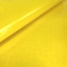 Authentic GUCCI Gift Wrapping Paper Sheet Yellow 39”x27.5”
