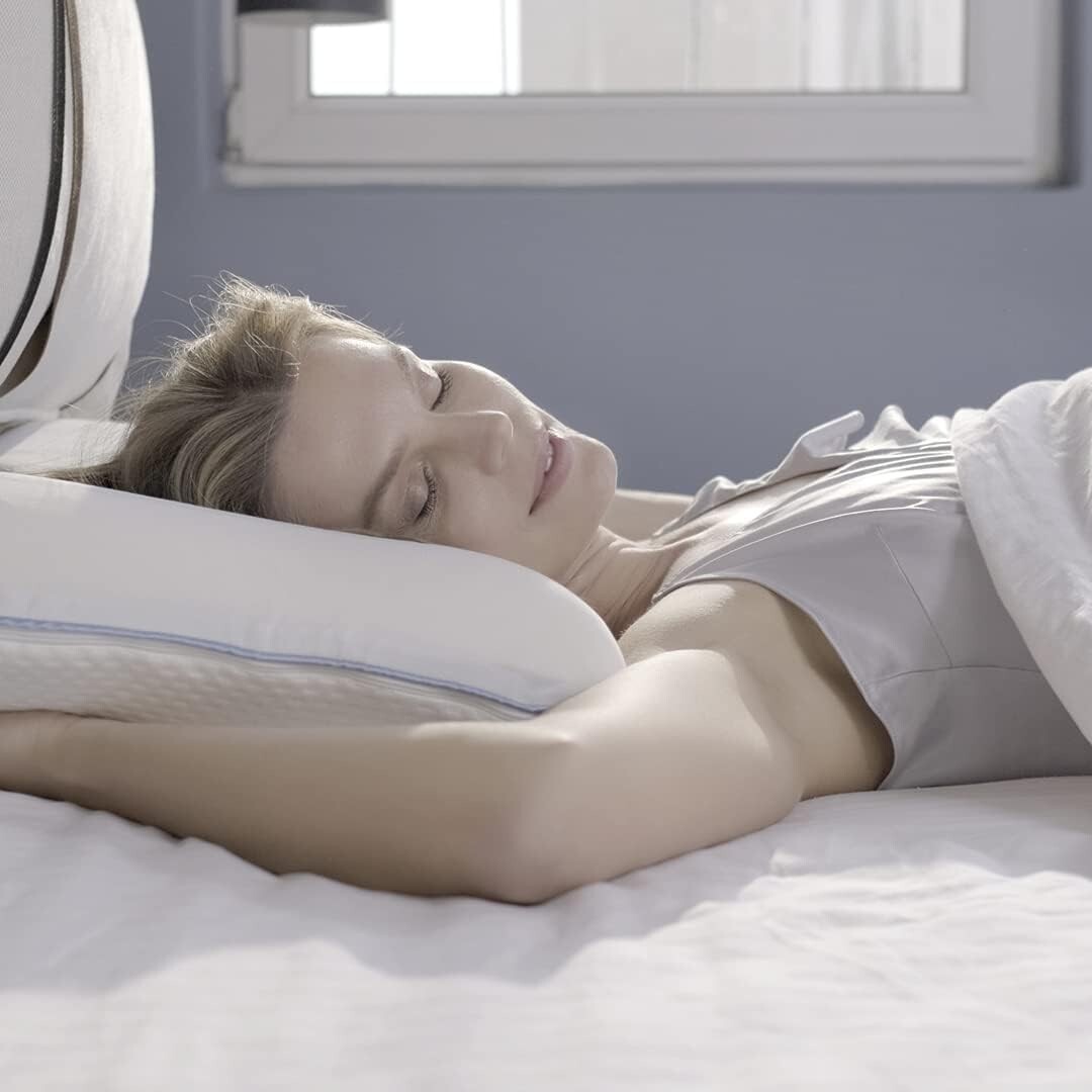 Side Sleeper Pillow - Bed Pillow - Cooling Pillow - My Skin Friendly Memory F...
