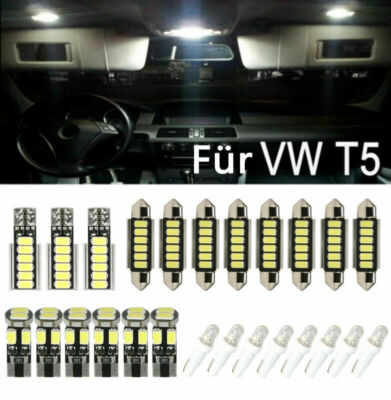 25X 5630 PREMIUM LED Innenraumbeleuchtung 6000K Für VW T5 Multivan KR ab bj 2003