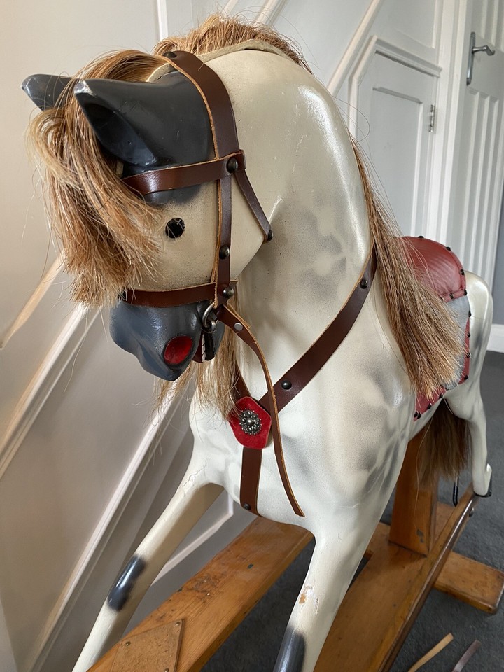 Haddon Wooden Vintage Rocking Horse eBay