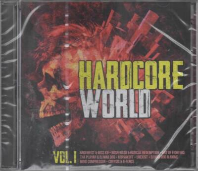 Hardcore World Vol.1 2CD NEU Angerfist & Miss KB Nosferatu & Radical Redemption