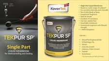 TEKPUR SP Single part moisture PU flexible repair coating, roofs, gutters