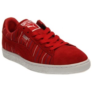 tenis puma masculino vermelho e branco