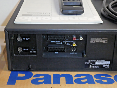 MANDO A DISTANCIA para Panasonic NV-HS800 NV-HS820 NV-HS825 VHS Videorecorder EUR 20,84