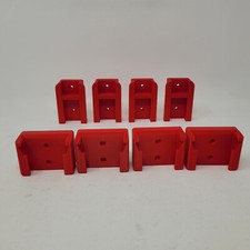 Fits Milwaukee M18 Tool and Battery Holder Mount Red 4 of Each Organizer