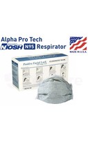 210/Box Particulate Respirator NIOSH N95 Surgical Face Mask - Made in USA - NEW!