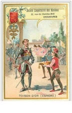 CHROMOS.Ste COOPERATIVE DES MISSIONS.MANUFACTURE DE CHAUSSURES.n°13.LA TOISON