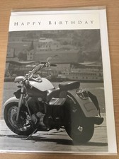 Birthday Card Moter Bike