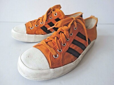 Vintage Adidas ADRIA orange Sneakers Turnschuhe Trainers Gr 6(38