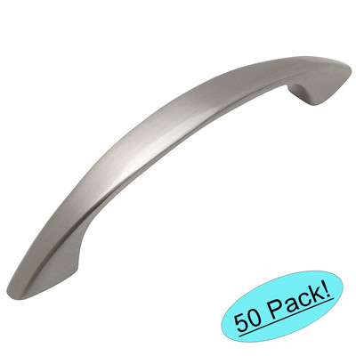*50 pack* Cosmas Cabinet Hardware Brushed Satin Nickel Pulls #1387SN