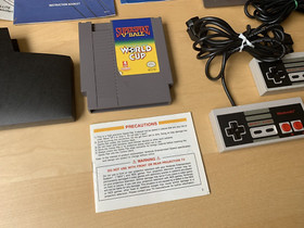 Nintendo NES SPORTS SET Console TESTED BOX video game World Cup V'Ball system