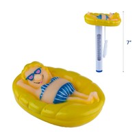 Milliard Floating Pool Thermometer Floatin' Gal Large Size With String For Ou... on sale Milliard Floating Pool Thermometer Floatin' Gal Large Size With String For Ou... on sale