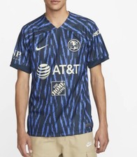 NIKE CLUB AMERICA AWAY JERSEY 2023 PLAYERA VISITA AMERICA DJ7672-455 MENS Sz L