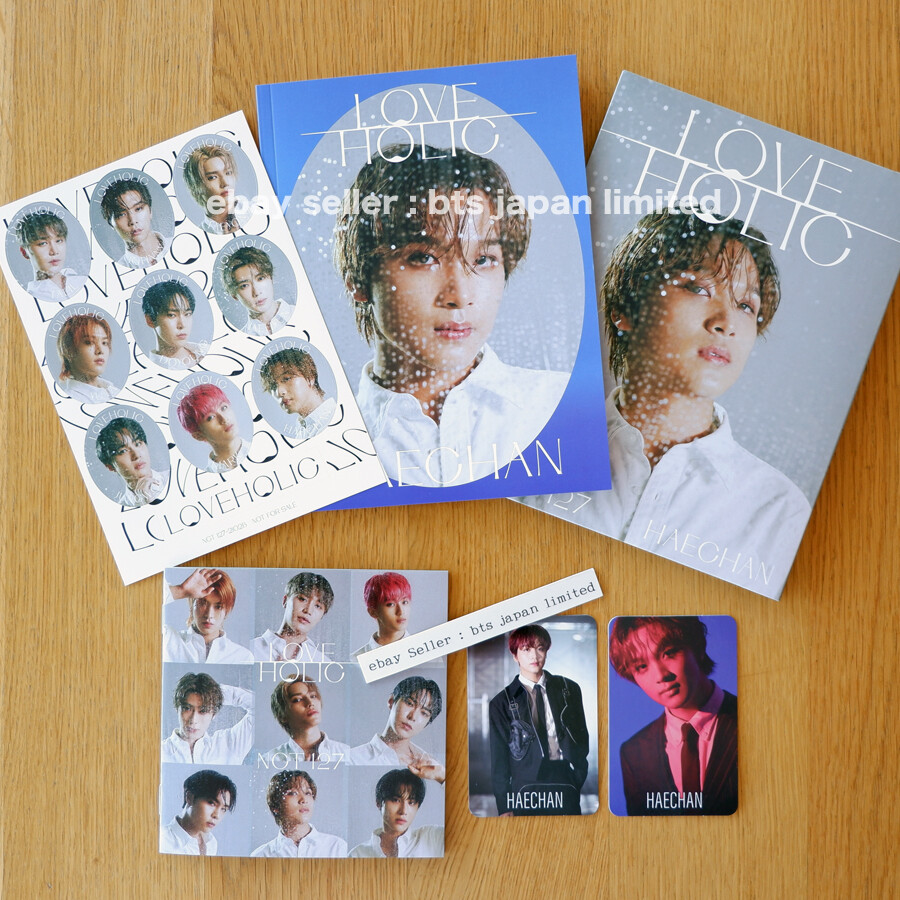NCT 127 LOVEHOLIC + Official 2 Photo card set TAEYONG MARK HAECHAN
