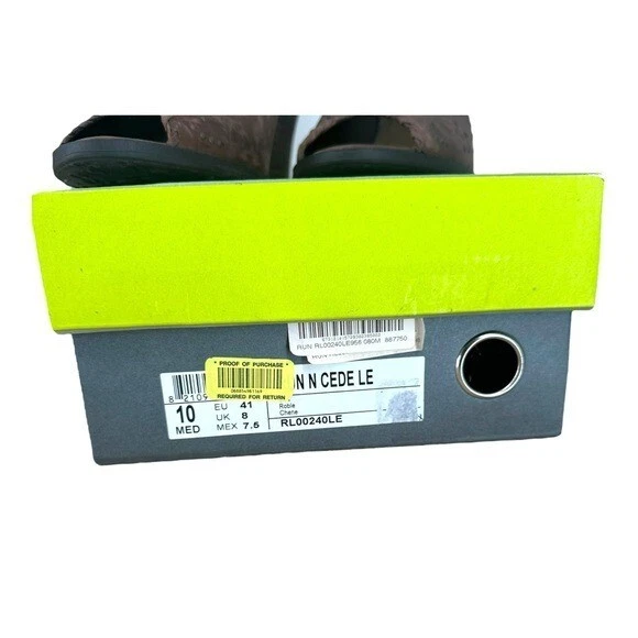 Женские коричневые замшевые туфли на танкетке Kenneth Cole Reaction размер 10 цвет Cede Office Career - Изображение 3 из 4