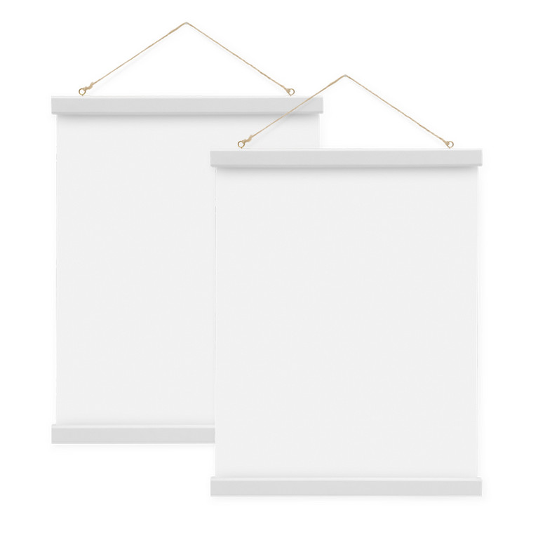 Posterleiste Posterschiene Bilderrahmen Magnetisch Holz DIN A1 / A2 / A3 / A4