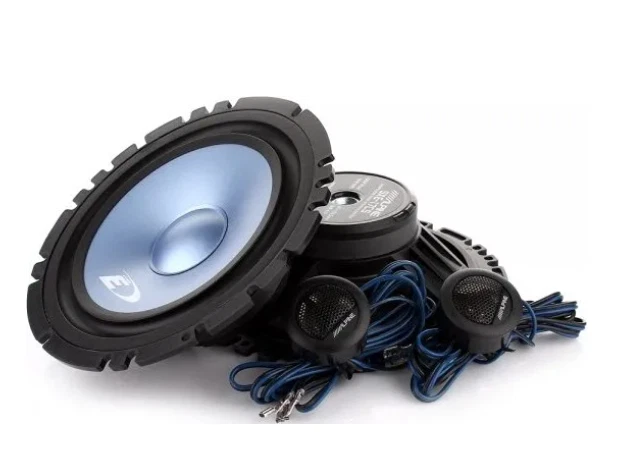 Kit 6 Casse Altoparlanti Alpine Anteriori e Posteriori per Audi A3 (8P) 5 Porte - Immagine 3 di 4