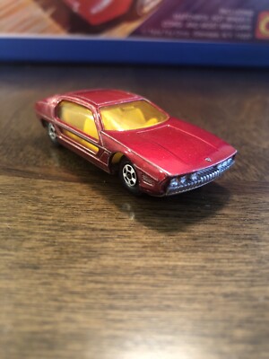 Vintage 1969 Lesney Matchbox Red Lamborghini Marzal Series #20 Mint | eBay