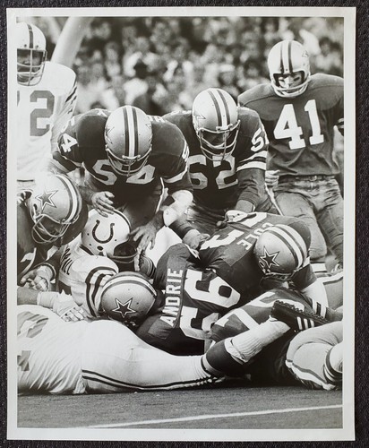 1971 Super Bowl Dallas Cowboys Balt Colts Original Malcolm Emmons 8x10 ...