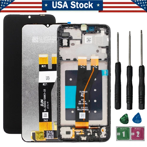 For Samsung Galaxy A14 5G SM-A146U LCD Touch Screen Digitizer ±Frame Replacement