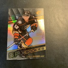 BFF 2014/15 SPX rookies￼ #128 Chris Wagner Anaheim ducks add ship .10 cents