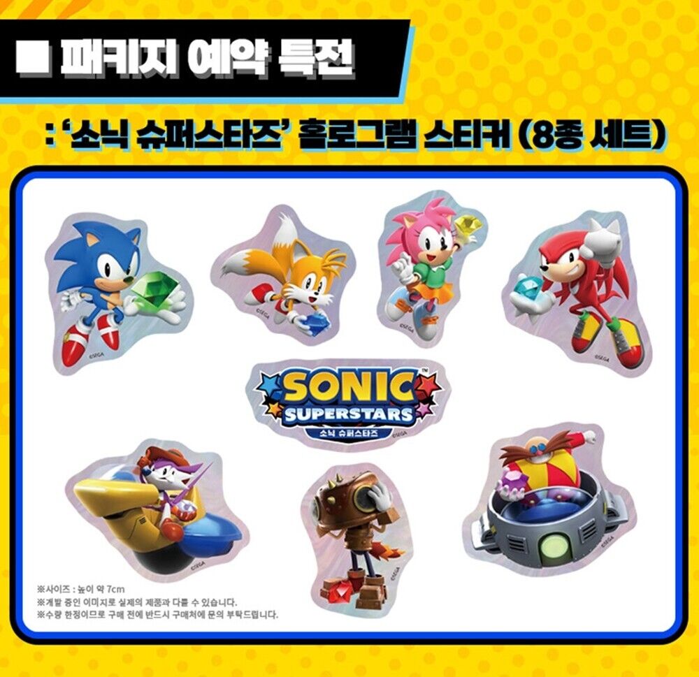 Switch Sonic Origins Plus & Artbook & Coaster [Korean English