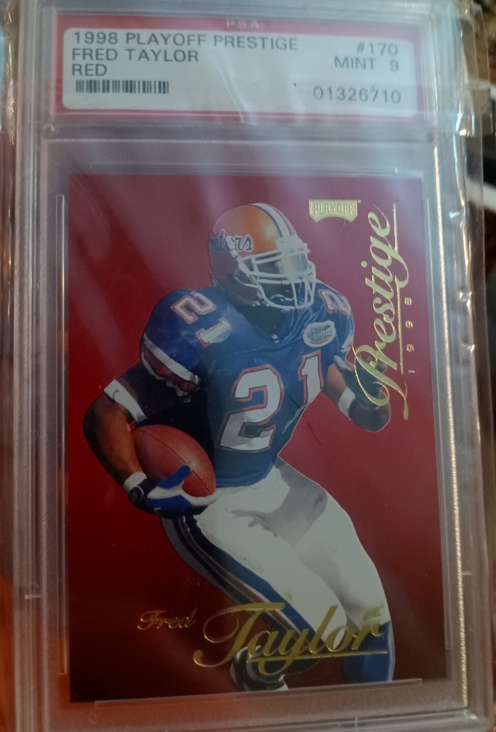 Fred Taylor Playoff Prestige #170 Red