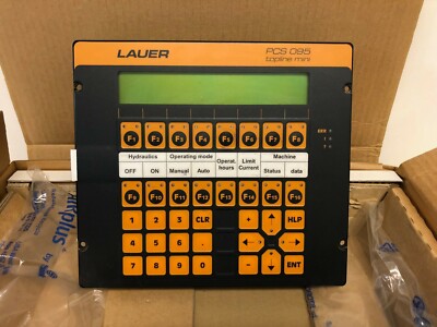 GUARANTEED GOOD USED! LAUER COMPLETE CONTROLLER DISPLAY PCS095
