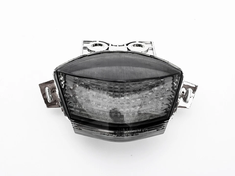 Светодиодные задние фонари дымчатые интегрированные указатели поворота подходят для Kawasaki 2006-2008 Ninja 650R - Изображение 4 из 4