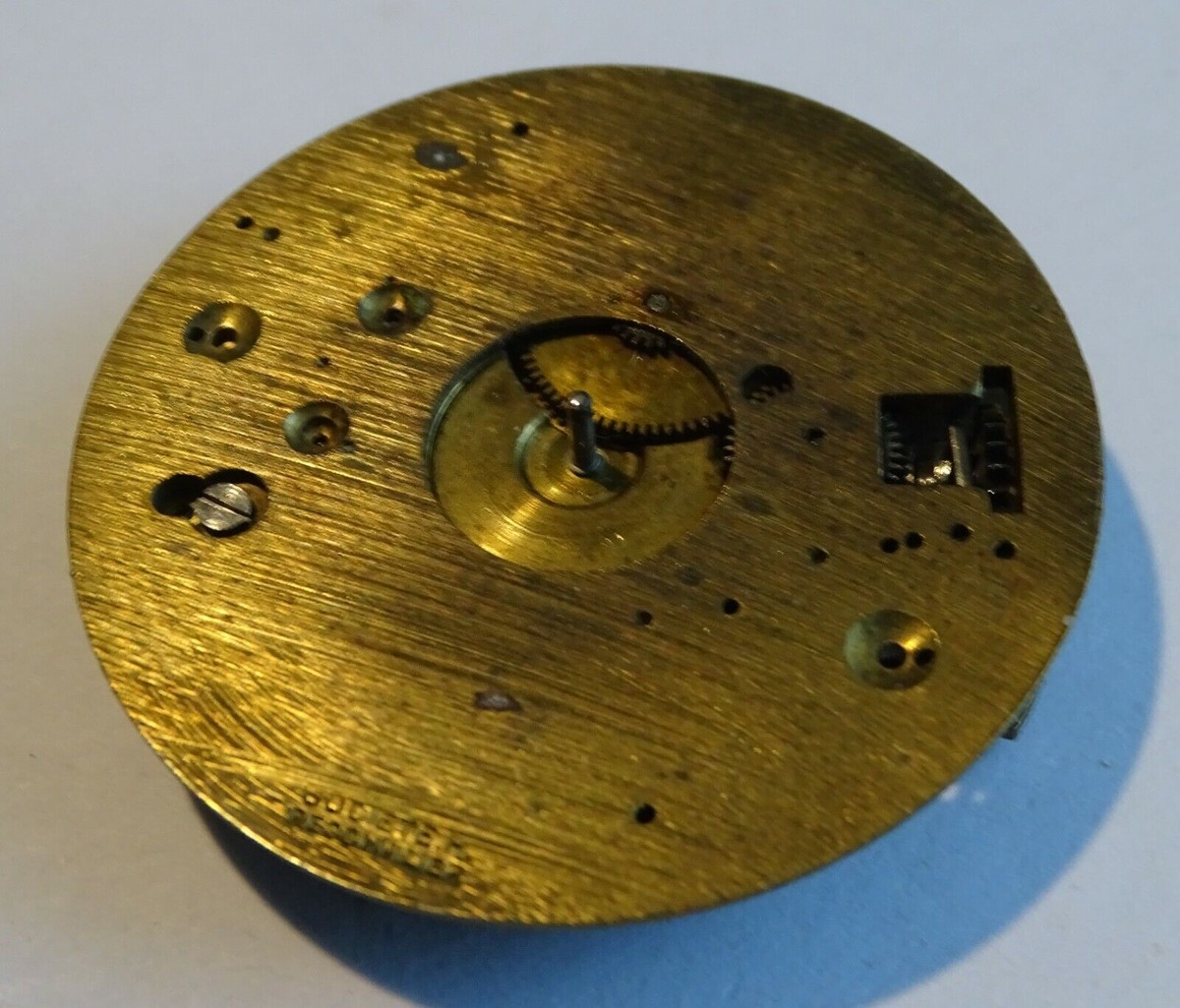 Mouvement D'Horlogerie Ancien Pour Montre De Gousset - Régulateur Incomplet - Occasion