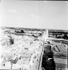LA ROCHELLE c. 1960 - General view Charente Maritime - negative 6x6 - NAQ 205