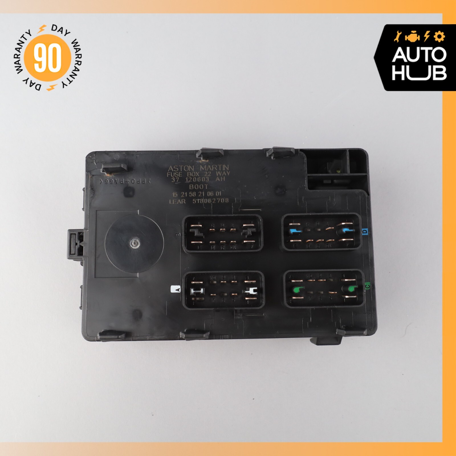 00-04 Aston Martin DB7 Vantage Rear Trunk Fuse Box Relay Junction OEM 23k MILES