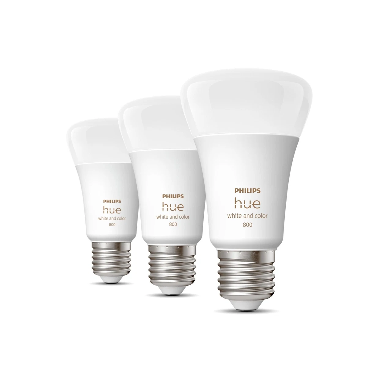 Philips Hue White and Colour Ambience E27 Smart Bulb 9W Bluetooth