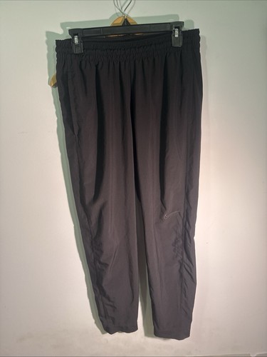Nike Woven Basketball Sweat Pants Mens Large DB1747-010 Black - Picture 11 of 12
