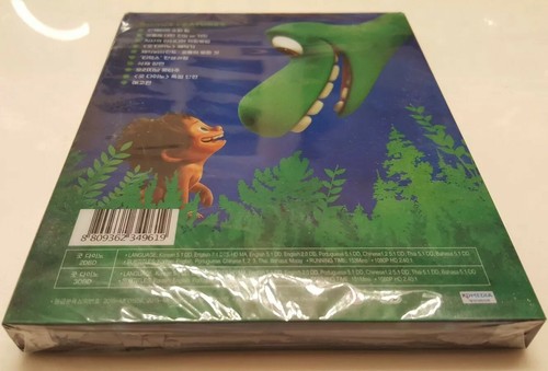 *TEAR* The Good Dinosaur 3D Embossed STEELBOOK (Blu-ray, Korea) - Picture 3 of 8