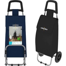 Trolley Wagen Halter Grande 40L Schultasche Shopping Shopper Tasche mit Rädern