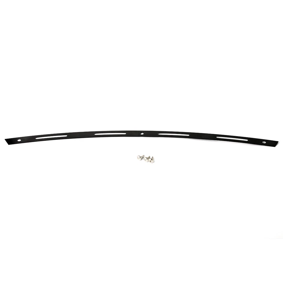 Borde de parabrisas con carenado negro ranurado para Harley Electra Street Glide 1996-2013 Foto 3 de 4