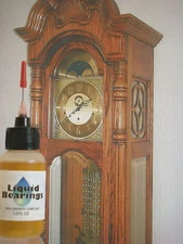 Liquid Bearings, BEST 100%-synthetic oil for all clocks, READ HERE!!