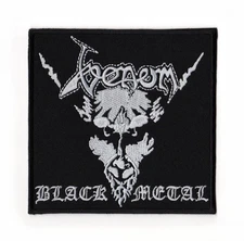 Venom Black Metal Sew-on Patch | English Heavy Thrash Speed Metal Band Logo