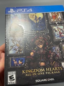Kingdom Hearts All-In-One Package (Playstation 4, 2020) PS4 New *Torn Plastic
