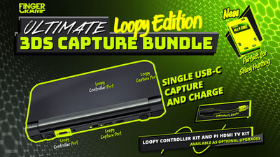 NEW NINTENDO 3DS XL Capture KIT Bundle V3 - LOOPY CAPTURE | LOOPY